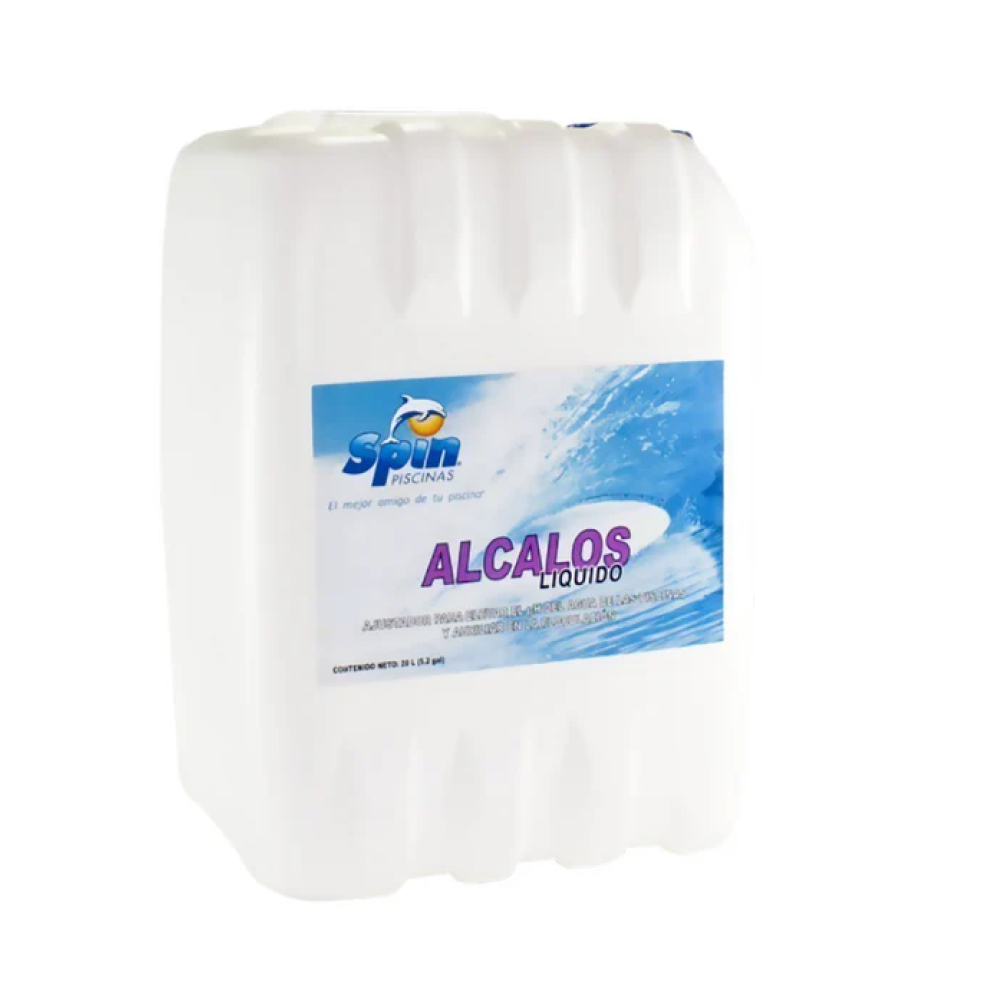 Alcalos en liquido Spin 5 Lt - 20 Lt