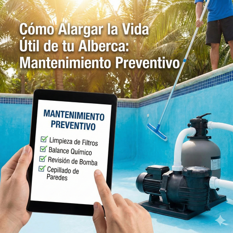 Cómo Alargar la Vida Útil de tu Alberca: Mantenimiento Preventivo